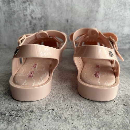 Sandali Melissa x Barbie Possession rosa fiocco gabbia pescatore gelatina taglia 6 - Foto 4 di 11