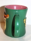 DISNEY STORE Winnie The Pooh TIGGER TIME 3D Coffee 5" MUG Green & Pink Inside — photo 5