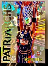 SCOTTIE PIPPEN  (HOF) 1999 TOPPS NM/MT INSERT PATRIARCHS HOLO #P4 LEGEND LOOK!!