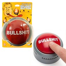 Bullshit Button   The Official Hilarious BS Button with Sound Effects Flashi...