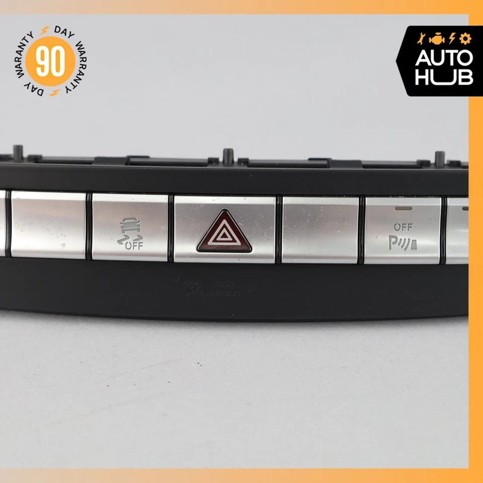 12-16 梅赛德斯 W166 ML350 GL450 中心仪表板控制开关 1668206410 原始设备制造商 — 第 3/4 张图片