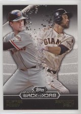 2016 Topps Back-to-Back Buster Posey Brandon Belt #B2B-3 0l1