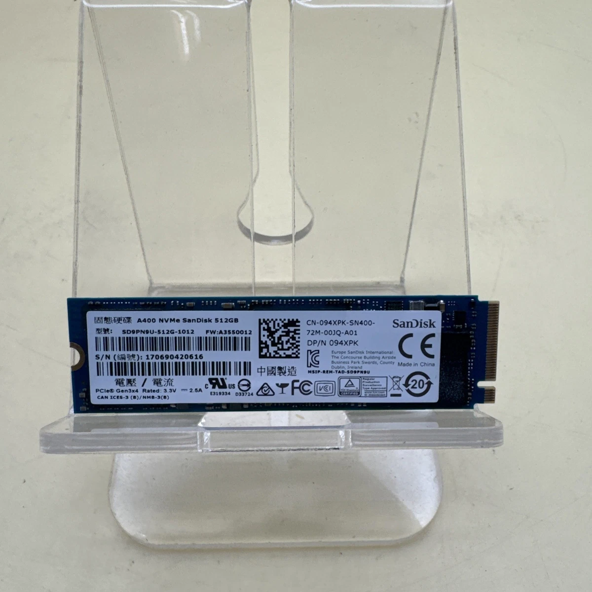 SanDisk M.2 Interface 512 GB Solid State Drives for sale | eBay