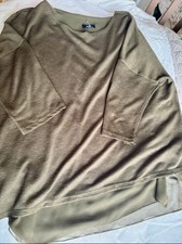 Wallis top foderato verde kaki taglia XL