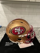 Ricky Pearsall 49ers Signed F/S Authentic Helmet Becket Certified
