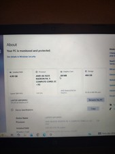HP 255 G6 15.6in Laptop AMD A6-9225 4GB 466GB HDD Win10 Home Black (READ)