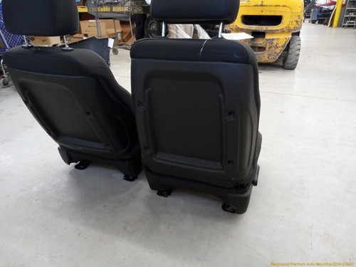 Hummer H3 Pair Of Left & Right Front Cloth Seat Manual Fits 2007-2010 07 08 09 - Picture 9 of 12