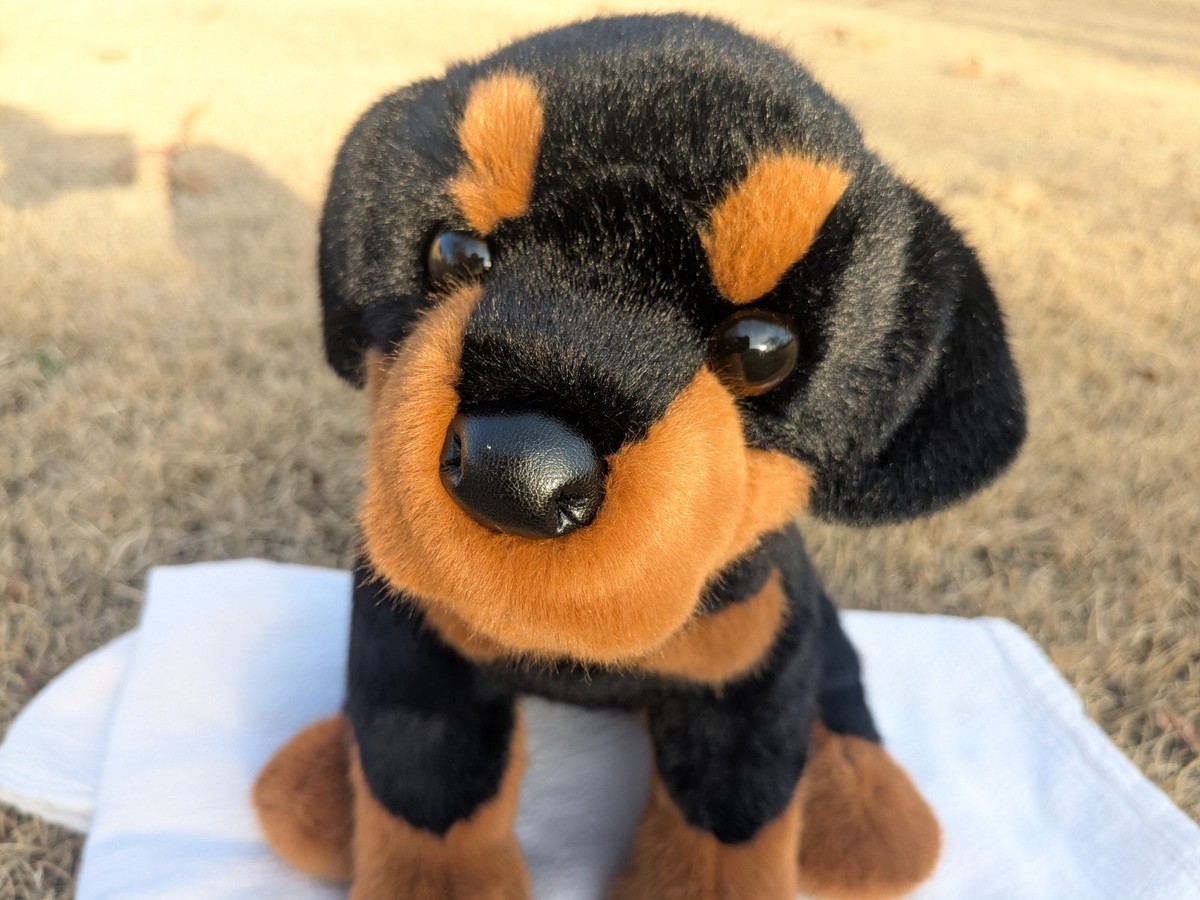 douglas cuddle toys ed the rottweiler | eBay