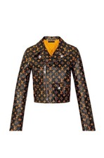 Louis Vuitton Black and Orange Leather 