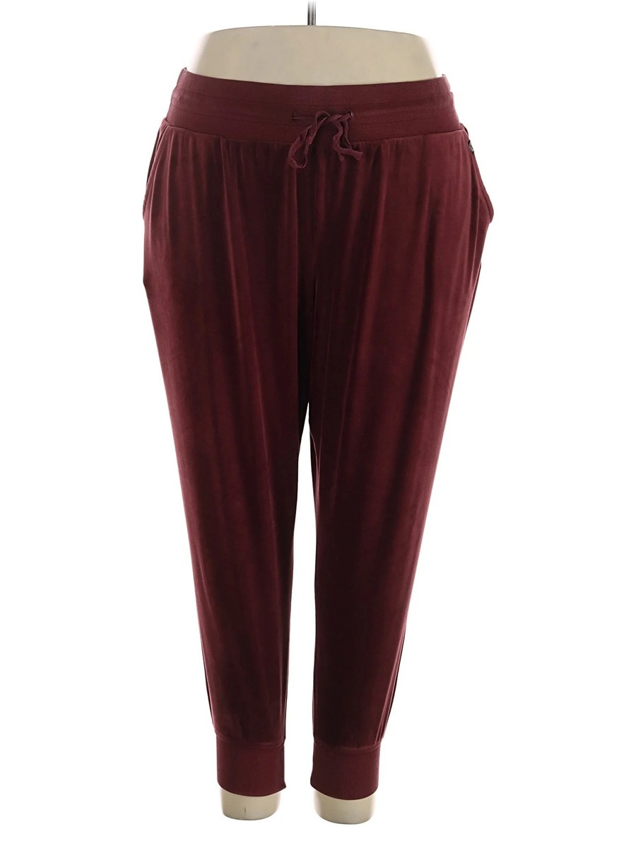 LIVI Women Red Casual Pants 22 Plus