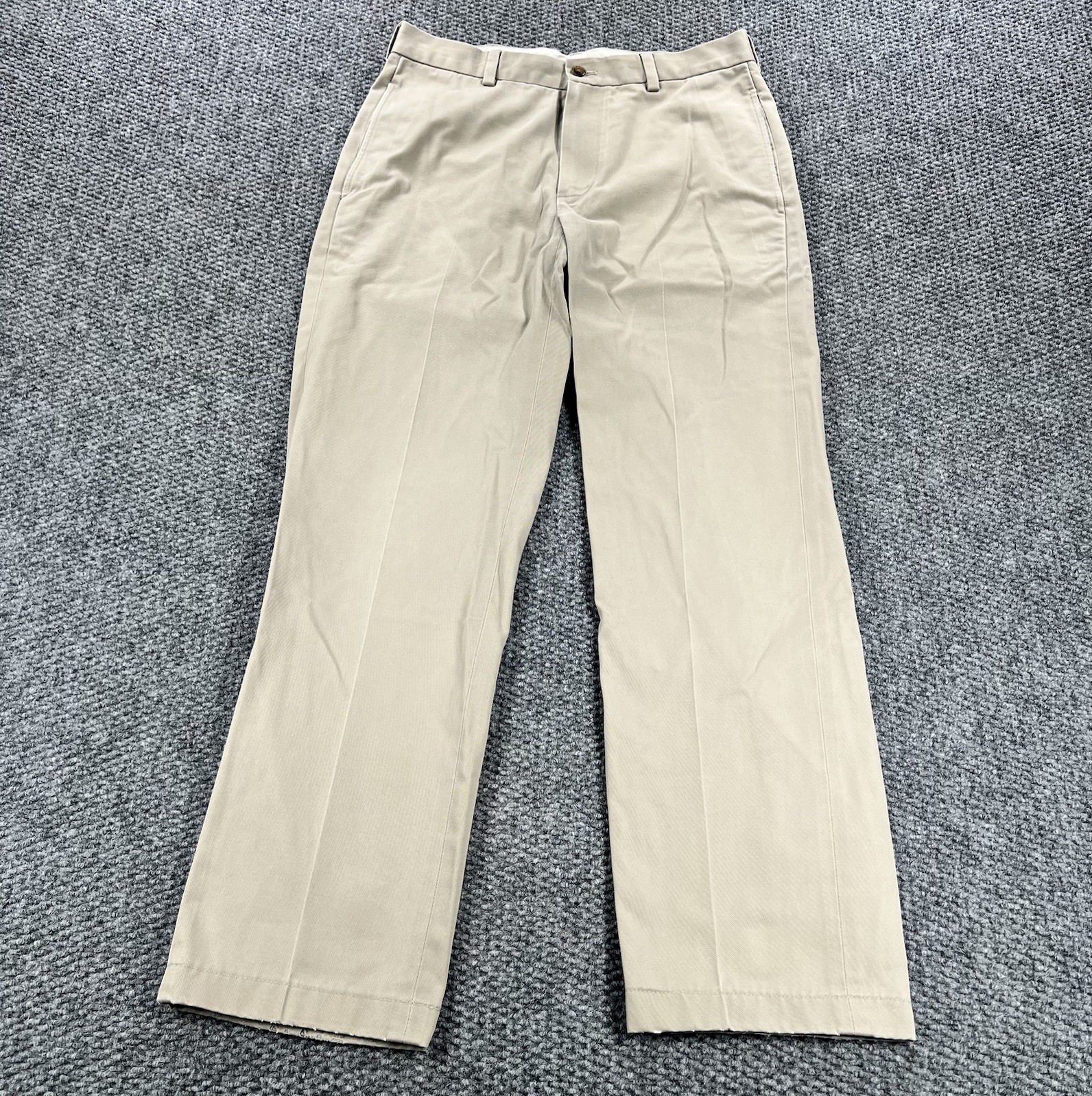 Brooks Brothers Pants Men 30x30 Beige Advantage Chino Clark Casual