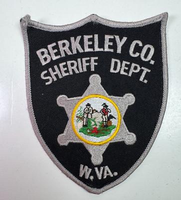 Berkeley County Sheriff West Virginia Patch AA2