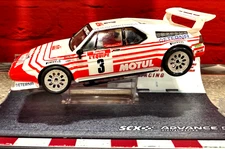 SCX TJR PRO-RACE 1/32 BMW M1 #3 Vintage Top w/lights 1 of a kind & W/FR42  - New
