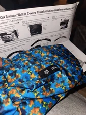 Universal Rollator Walker Seat and Backrest Rollbar Covers