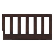Harper Crib to Toddler Bed Guard Rail Conversion Kit, Espresso Brown, GreenGu...