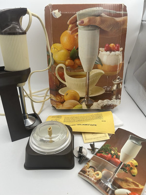 Vintage Bamix Hand Held Blender Immersion Mixer M100 Round Blade