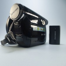 Samsung VP-DC175WB Handheld DVD-RW Camcorder Black Tested