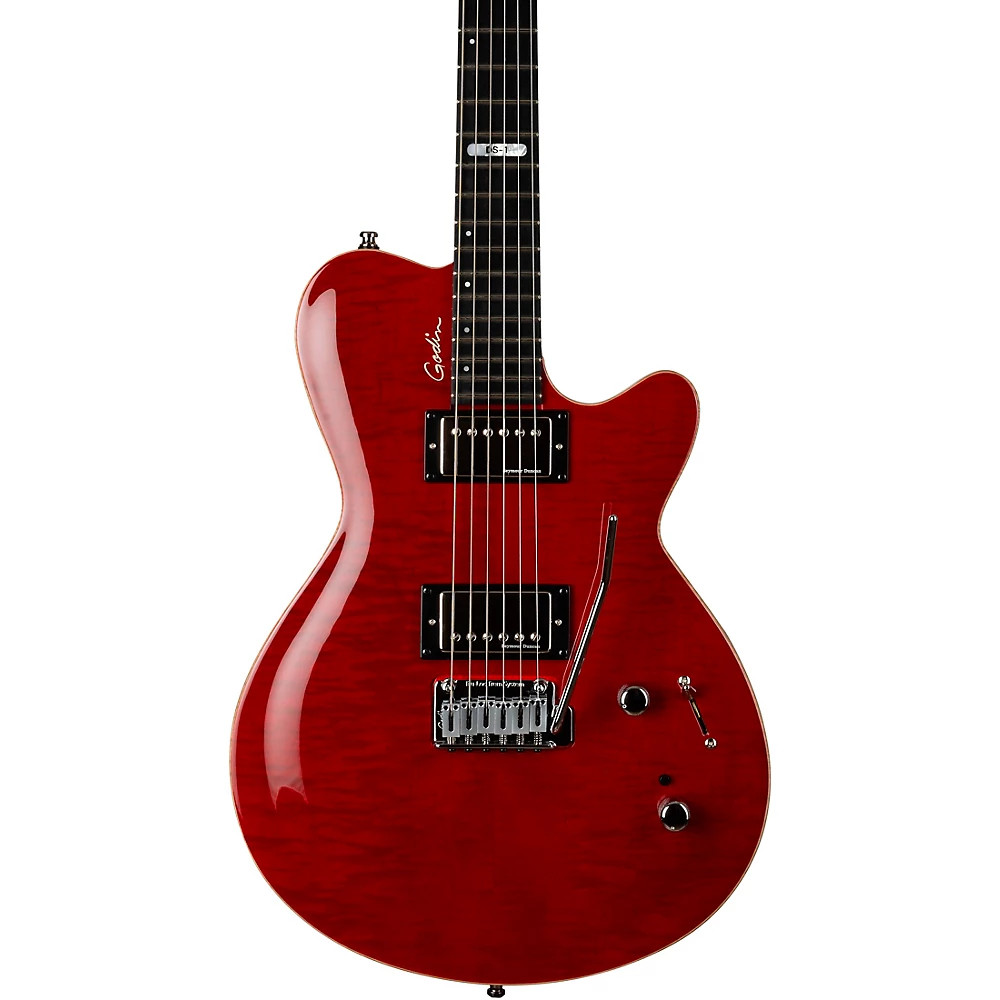ギター DeliciousTaylormade GODDICK 2N5133VS Godin DS-1 Daryl Stuermer Signature Electric Guitar Black