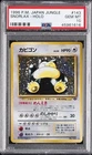 1997 POKEMON JAPANESE JUNGLE #143 SNORLAX-HOLO PSA 10