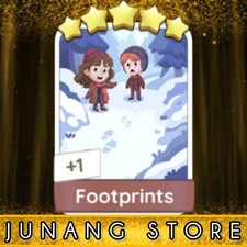 FOOTPRINTS 5 STAR MONO POLY -GO HARRY POTTER ALBUM STICKERS VERY FAST DELIVERY 