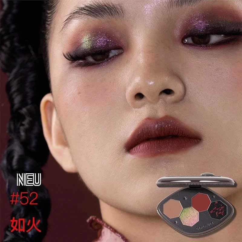 LuxusLidschattenQuartett 2025 - Samtig Matt Farbenfroh Vegan - Bild 4 von 4