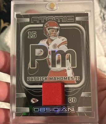 2023 Panini Obsidian - Atomic Materials Patrick Mahomes II #AMA-PMA /199 (MEM)