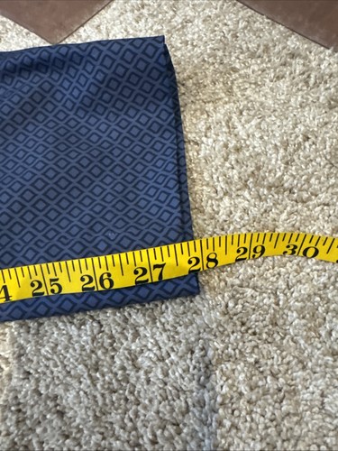 Greg Norman Women’s Size 10 Blue Ankle Pant Golf, Black Diamonds, Pockets - Picture 11 of 11