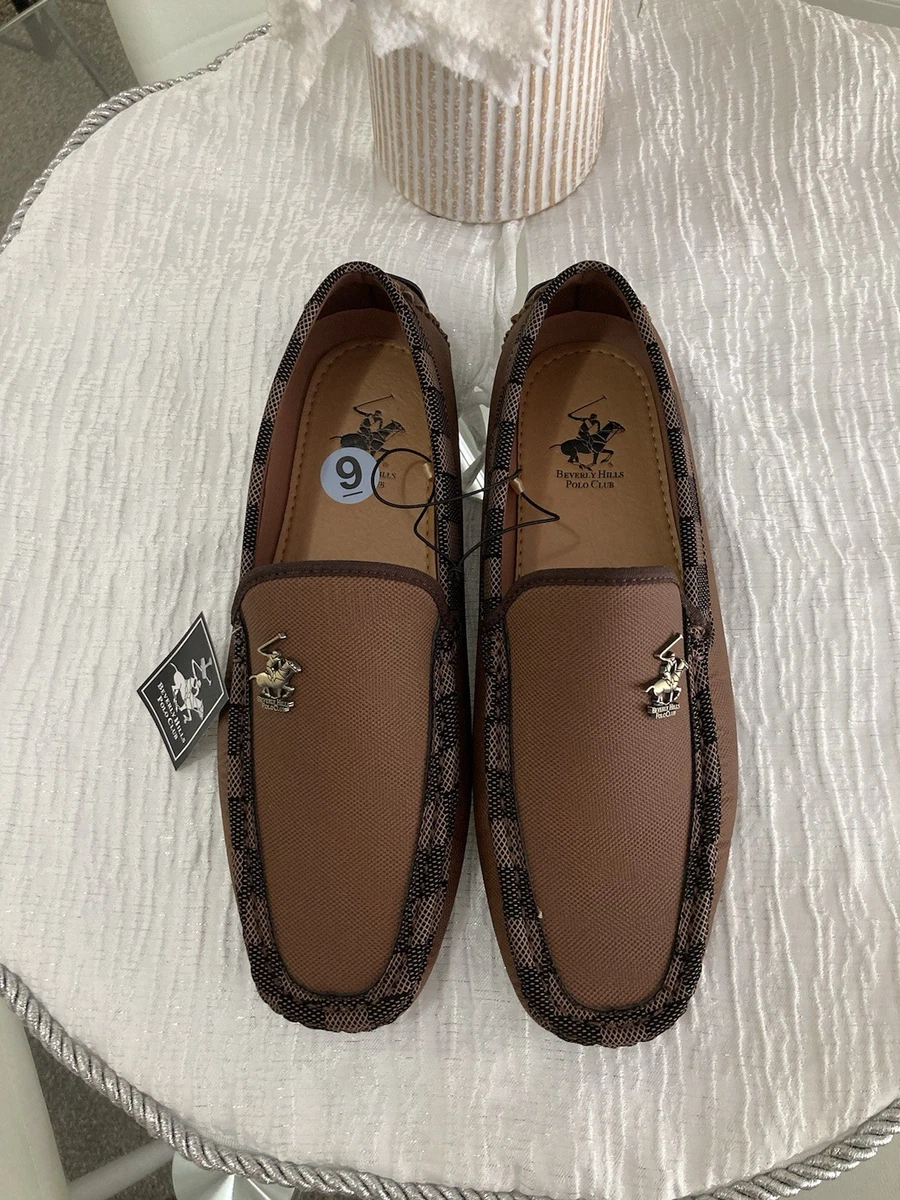 Beverly Hills Polo Club Clyde Mens Slip On Driving Loafers Chestnut Sz 13M Beverly Hills Polo Club | Shoes | Mens Beverly Hills Polo  main image 4