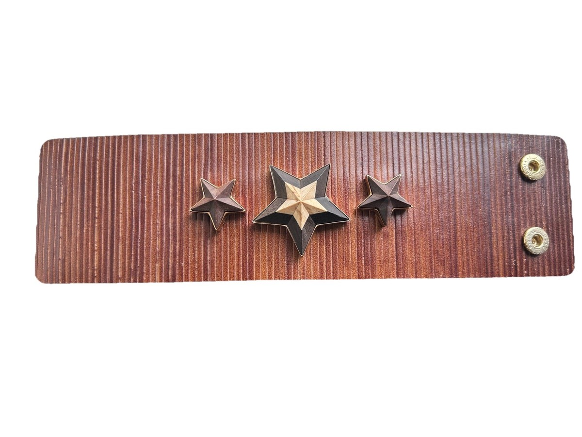 Givenchy Star Studded Leather Bracelet | eBay
