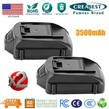 2x Battery For Worx WA3512.1 WA3512 WA3525 WA3520 WG545 WG155 18V 3500mAh Li-ion