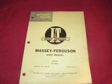 Massey Ferguson Harris 16 Pacer Traktor I&t Laden Manuelle Wpnh