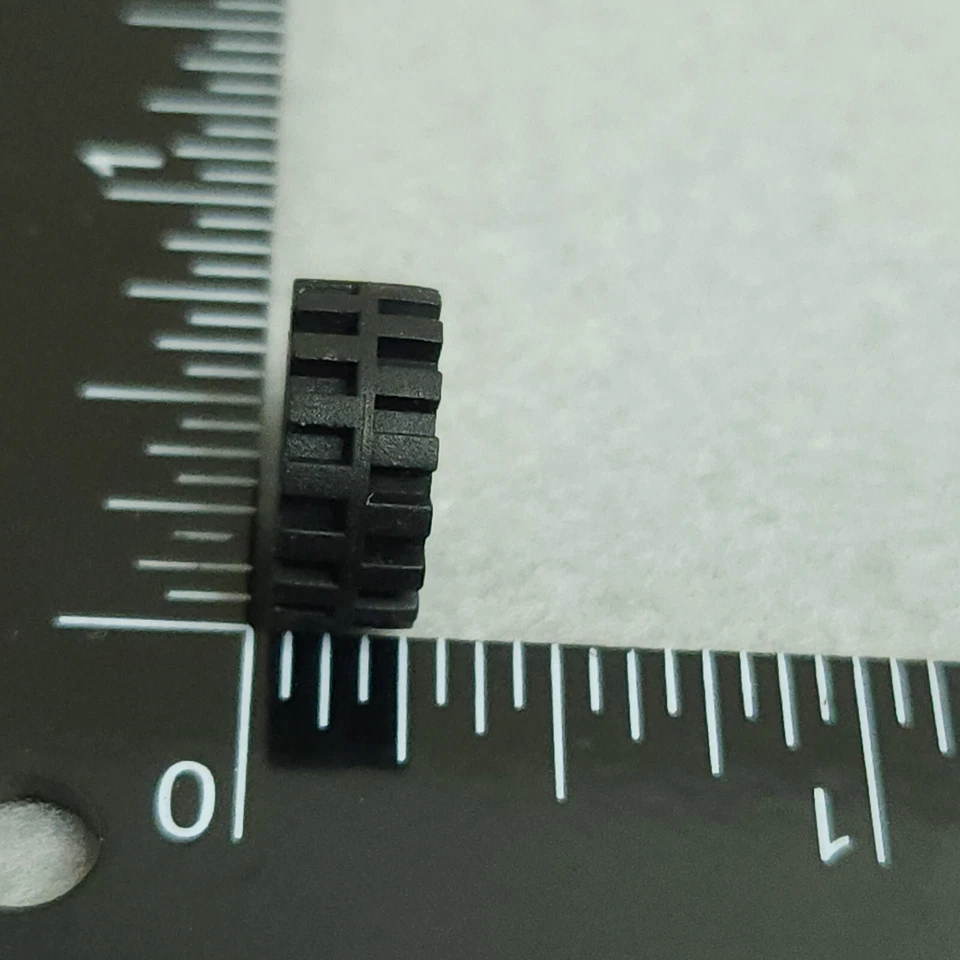 LEGO Part 87414 Tire 15mm D x 6mm Offset Tread Band Around Center of Tread BLACK - Image 4 of 4