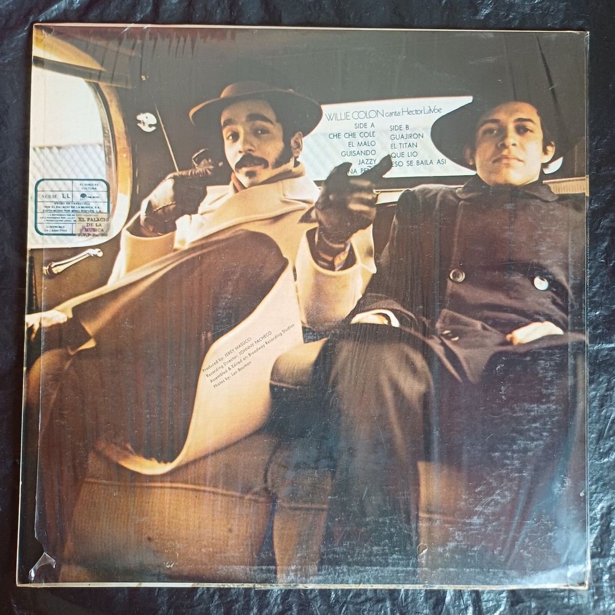 米、欧LP Willie Colon Canta Hector Lavo Crime Pays CR00559 Fania Records /00260 CRIME PAYS - Fania Records