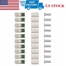 10 sets USB Male for iPhone iPad iPod DIY Connector Solder Housing Cover White