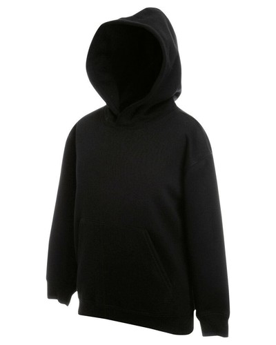 Felpa Pullover con Cappuccio Classico Fruit Of The Loom Bambini Ragazzi Ragazze - Età 14-15 - Foto 3 di 11