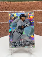 Yoelqui Cespedes 40 Man Futures  Atomic Refractor /150, 2021 Bowman Chrome