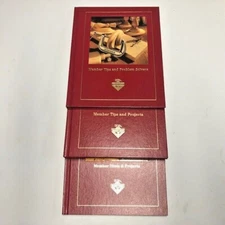 Lot of 3 Handyman Club of America Woodworking Tips & Tricks and Project Books