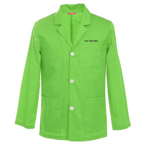 Men's Custom Personalized 31 Inch Consultation Lab Coat - Add Your Text - Picture 30 of 60