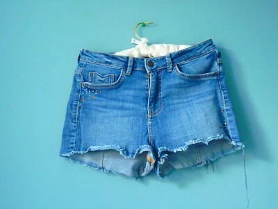 Short jean femme Guess collection los angeles Bleu 36 S TBE - Photo 1/3