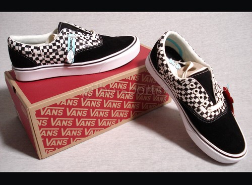 Vans Comfycush Era Tear Check White Black Gr. 40 schwarz VN0A3WM9Y9Y1 Old Skool