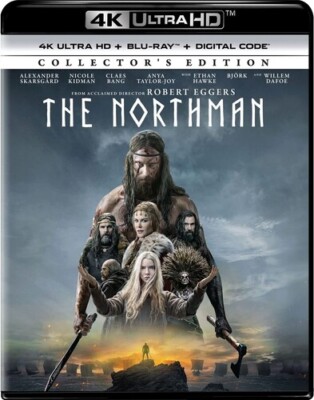The Northman (4K Ultra HD, Blu-ray) NEW