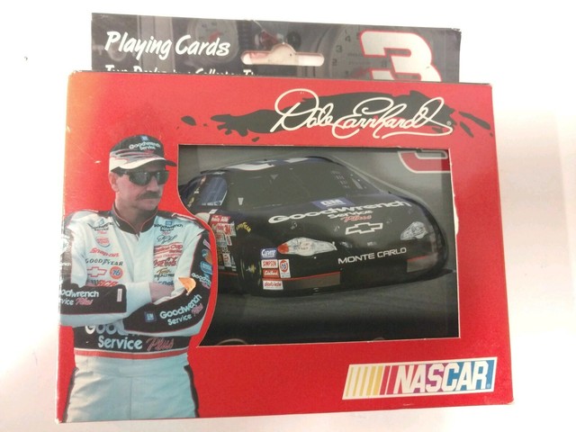 Dale Earnhardt Playing Cards In Collector Tin From 2000 Season EBay