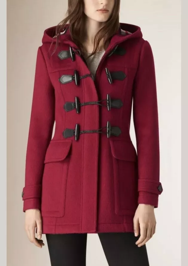 Burberry blackwell wool duffle cheap coat