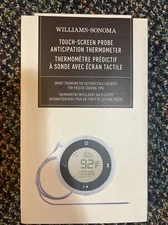 William Sonoma Touch Screen Probe Anticipation Smart Thermometer 