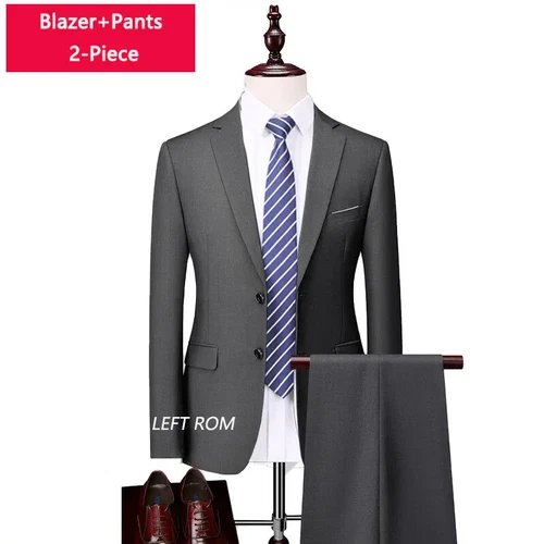 ( Sakko + Weste + Hose ) Boutique Herren Anzug 3-teiliges Set Bräutigam Brautkleid - Bild 21 von 52