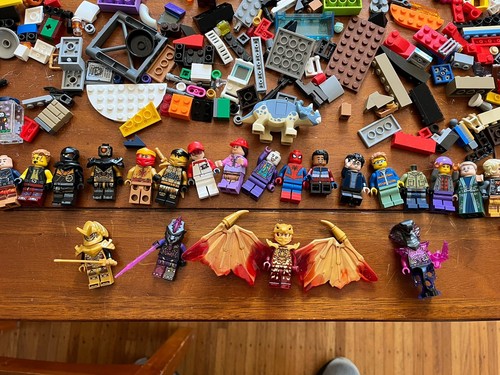 Surtido de piezas y figuras de Lego a granel 3 libras - Imagen 2 de 14