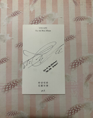 OFFICIAL] BTS HYYH PT.2 4th Mini Album Photocard [V Taehyung] | eBay