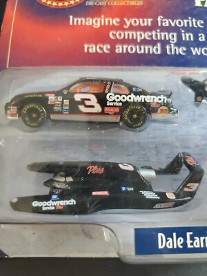Winner's Circle Dale Earnhardt 3 Fantasy Pack NASCAR Car Boat