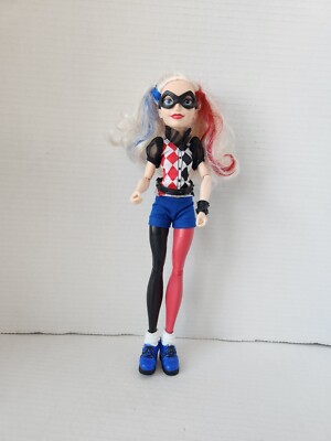 Mattel Harley Quinn Doll DC Comic Universe Action Figure Hero Clothes Hair Shoes