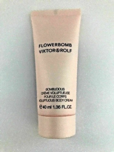 V&R VIKTOR & ROLF FLOWERBOMB 40ml 1.36fl oz BODY CREAM + 1.5ml SAMPLE IN POUCH - Picture 8 of 10